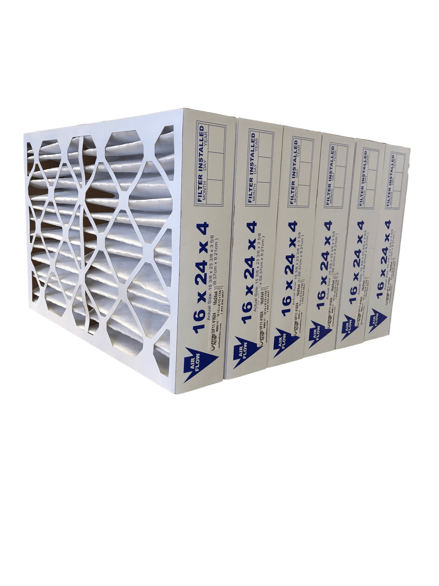 Buy 16x24x4 Merv 11 Furnace Filters Online United Filter