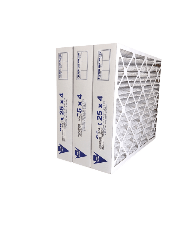 20x25x4 MERV 11 - Pleated Furnace Filter - 3 Pack