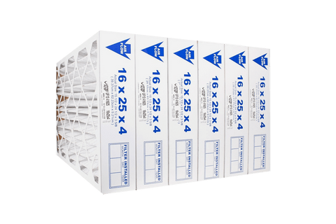 16x25x4 MERV 13 - Paquet de 6 