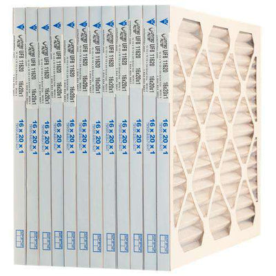 16x20x1 MERV 8 - 12 Pack