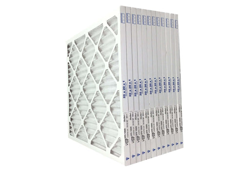 20x20x1 MERV 8 - Caisse de 12 