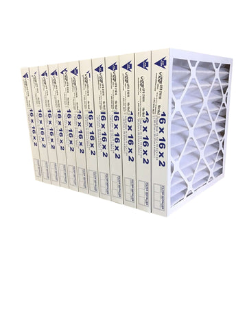 16x16x2 MERV 8 - 12 Pack