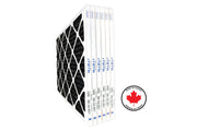 20x25x1 Carbon Pleated Filter - Case of 6