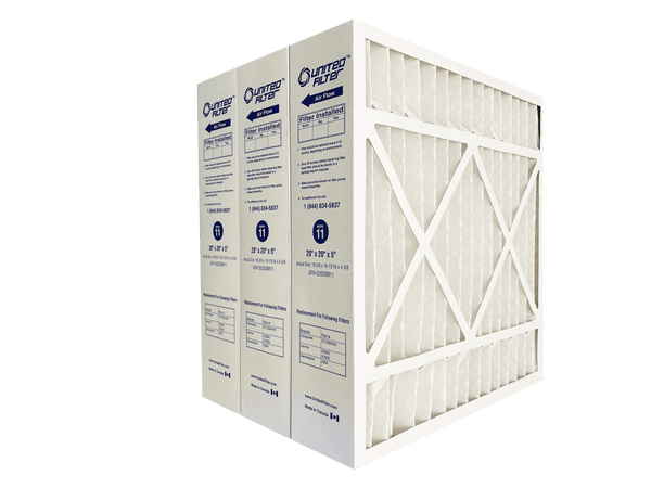 Shop 20x20x5 MERV 11 filters at United Filter for enhanced air quality. Perfect for HVAC systems, ensuring cleaner air and optimal performance.